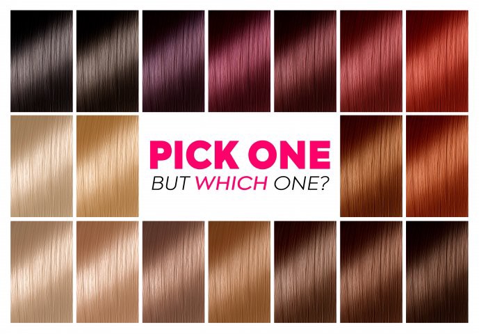 Cómo elegir el mejor color de cabello de la tabla de colores de cabello