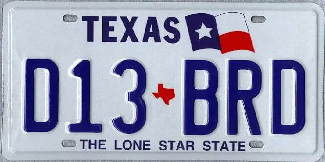 Cómo checar placas de Texas