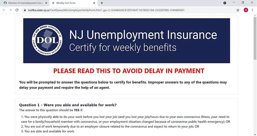 Cómo aplicar seguro de desempleo en Nueva Jersey